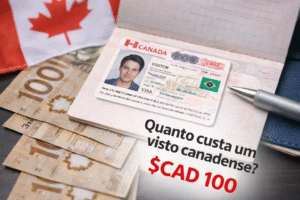 Quanto custa visto para o canada 