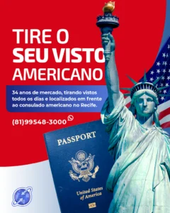visto americano em Recife