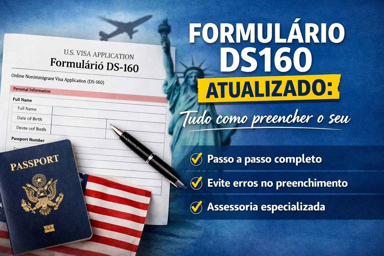 Formulario DS160 Atualizado