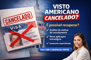 Visto americano cancelado 