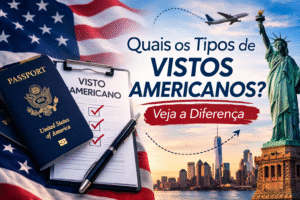 Quais os tipos de vistos americanos