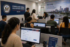 Onde fazer Agendamento de visto americano recife 