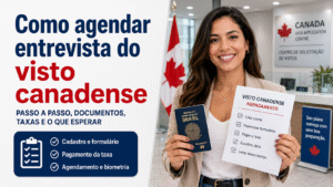 Como agendar visto canadense
