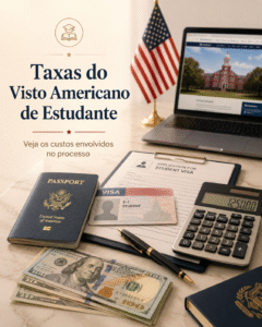 Taxas e valores do visto americano de estudante 