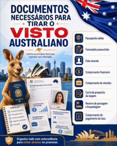 Documentos visto australiano