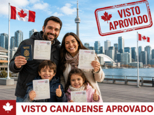 Melhor lugar onde tirar visto canadense