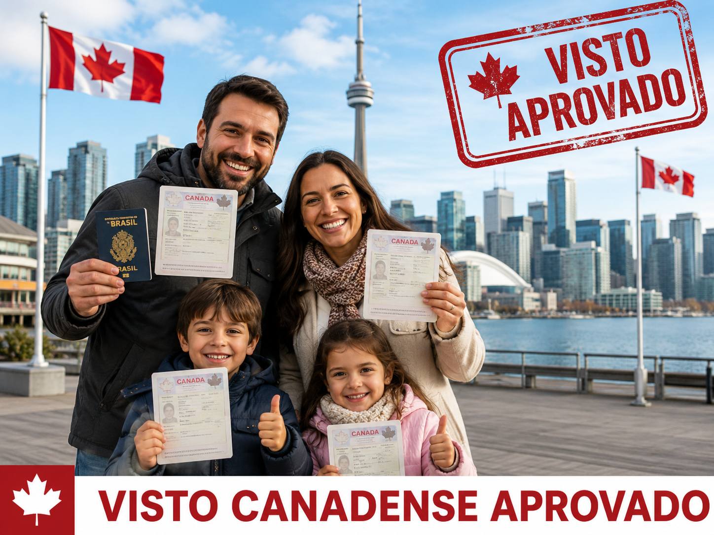 Melhor lugar onde tirar visto canadense