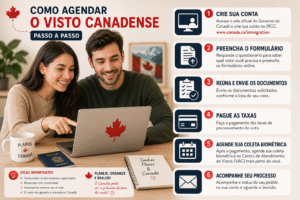 Agendar visto canadense