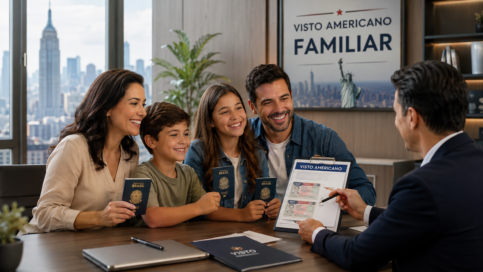 Visto americano familiar: entenda qual categoria corresponde ao seu caso