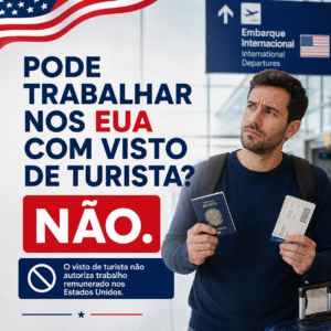 Pode trabalhar nos EUA com visto de turista?