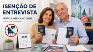 Quem não precisa de entrevista no visto americano