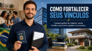Visto negado por falta de vínculos? Saiba como tentar novamente 
