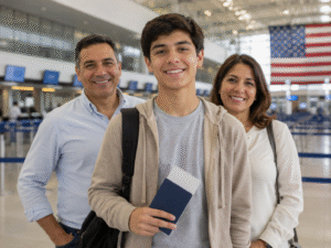 Visto de turismo para adolescentes 