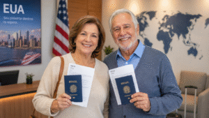 Como é o visto americano para idosos
