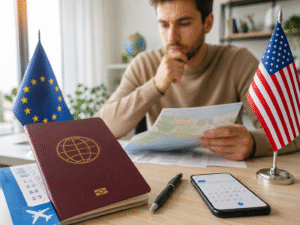 Quem tem passaporte portugues precisa de visto americano?