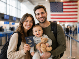 Visto americano para bebes