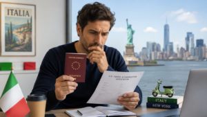 Quem tem cidadania italiana precisa de visto americano?