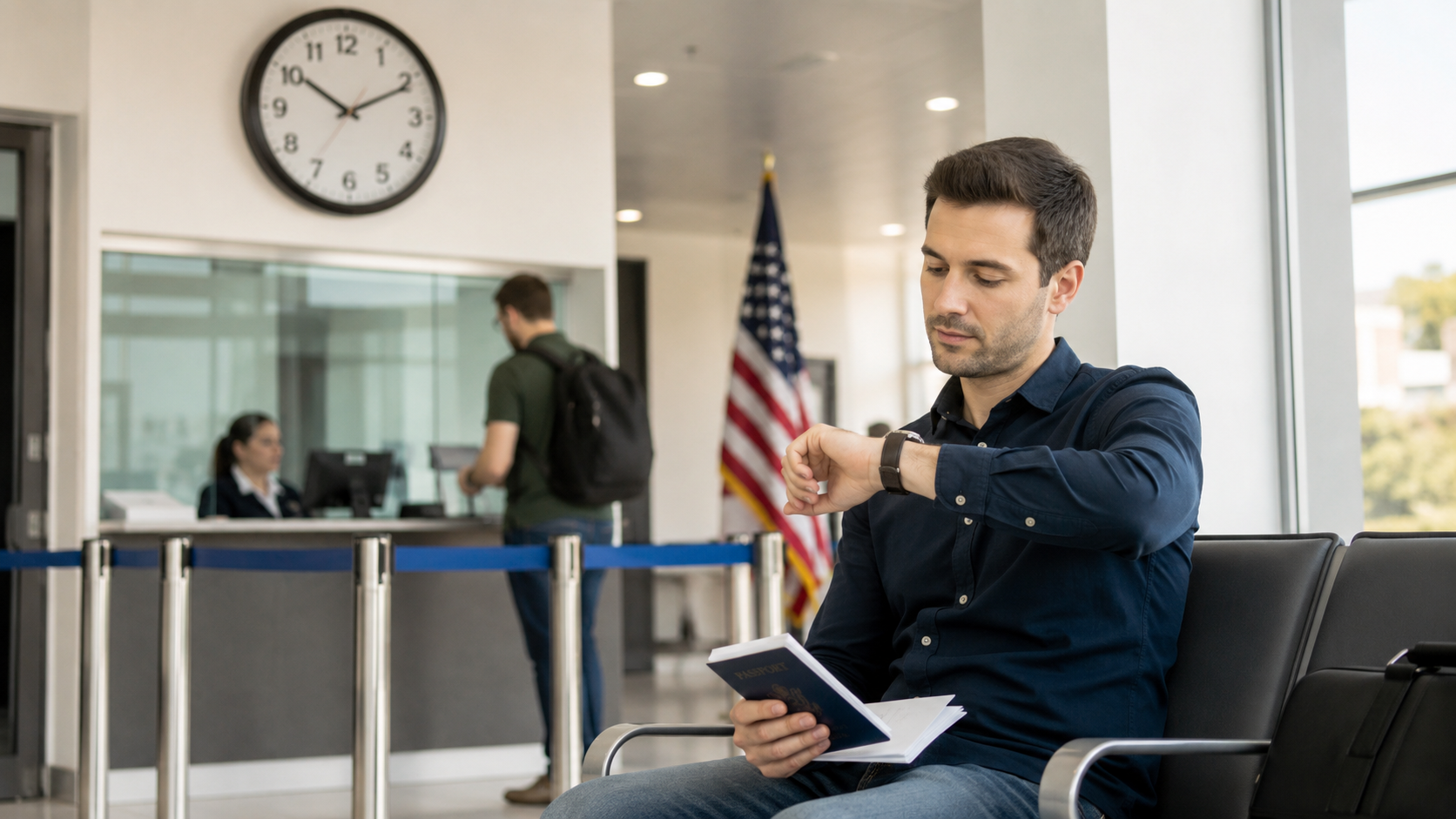 Quanto tempo dura a entrevista no consulado americano?