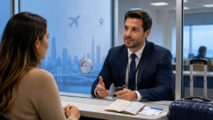 O que o consulado americano avalia na entrevista?
